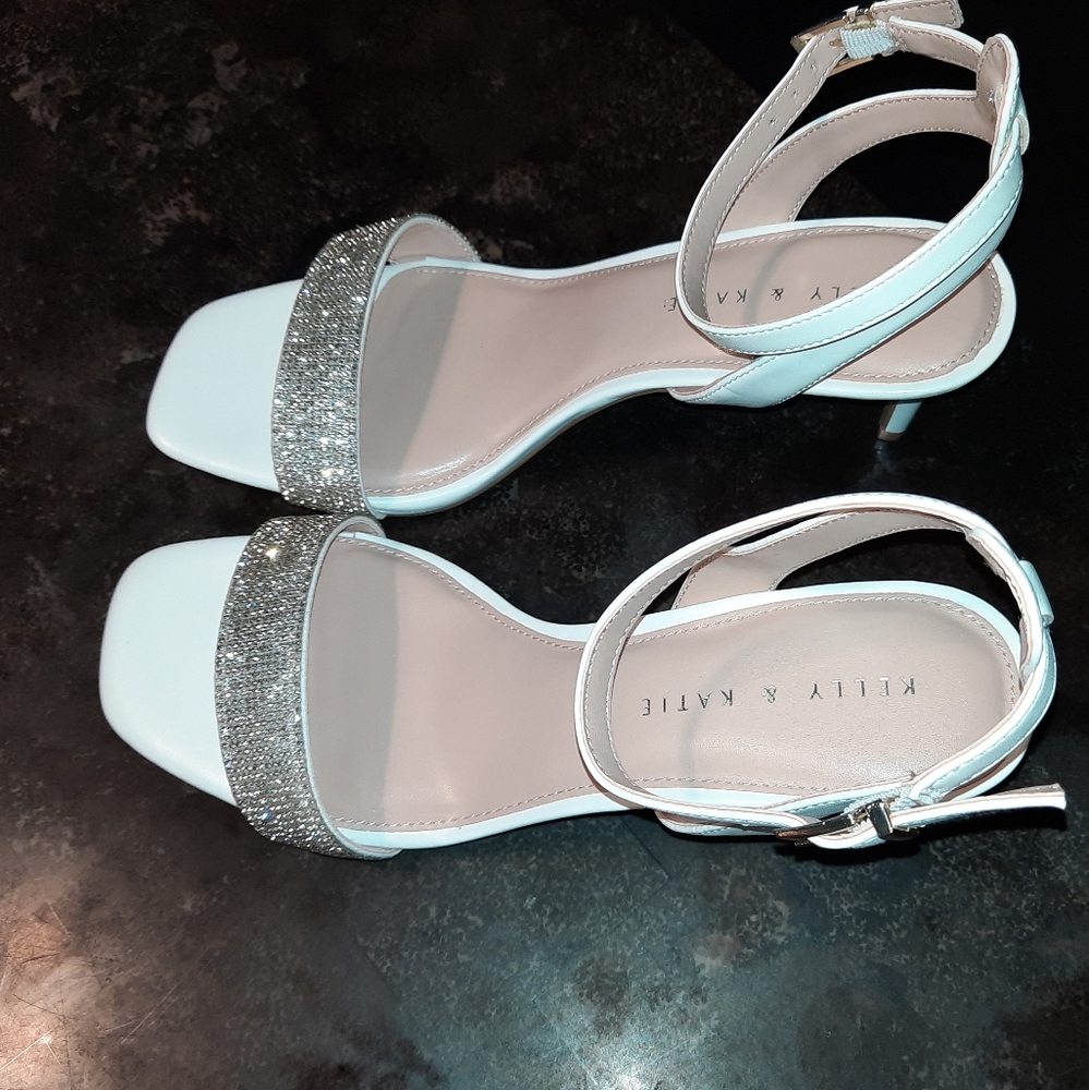New 👠 Alert!! Kelly and Katie White Heels
